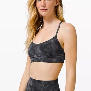 Lululemon Flow Y Bra Grey Diamond Dye 6